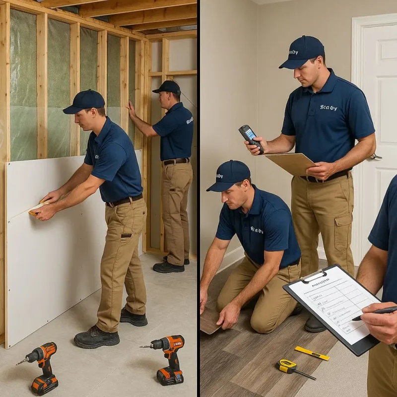 Repairs and Reconstruction process in DuPage County, IL
